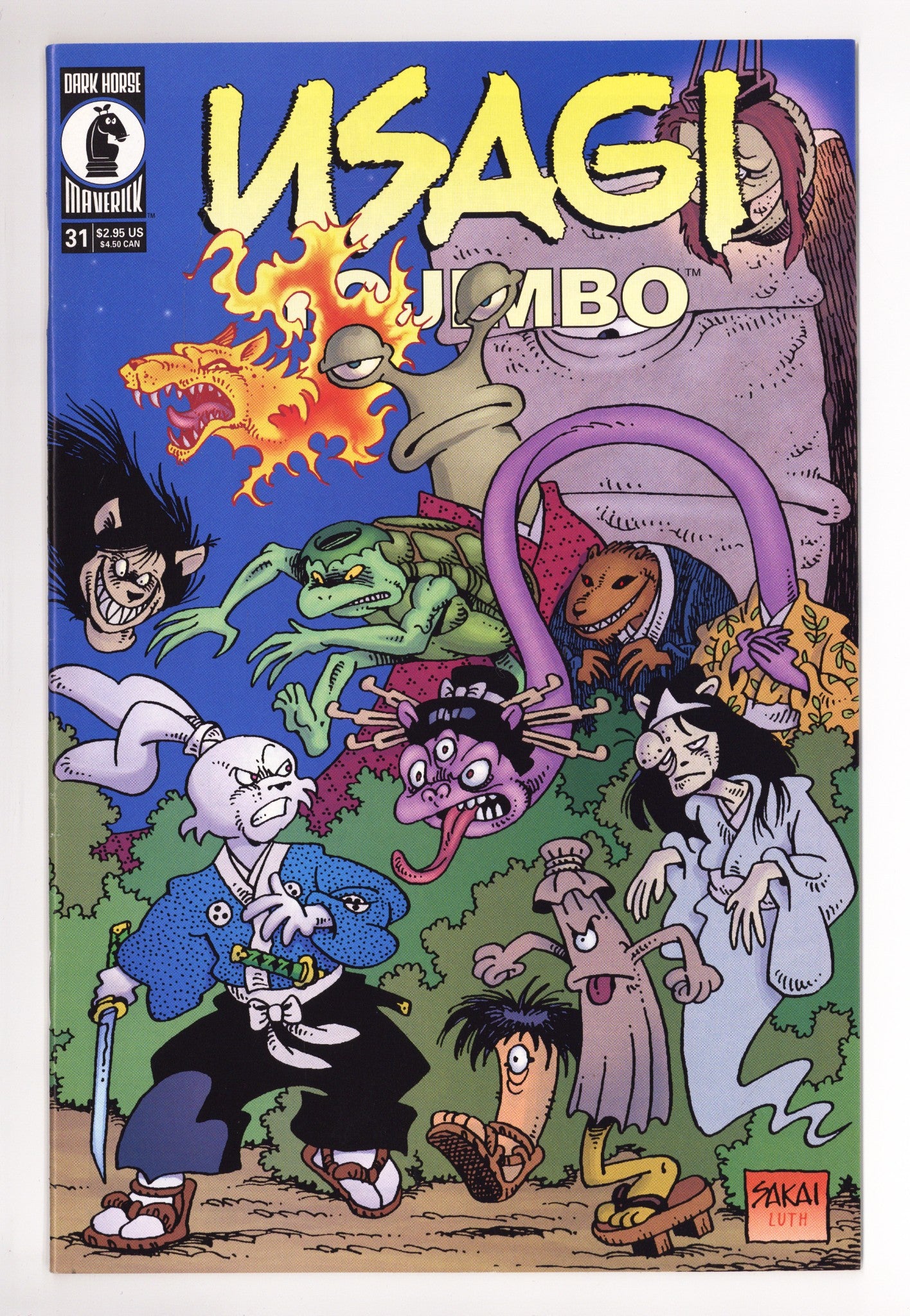 Usagi Yojimbo Vol 3 31 Mid Grade (1999) 