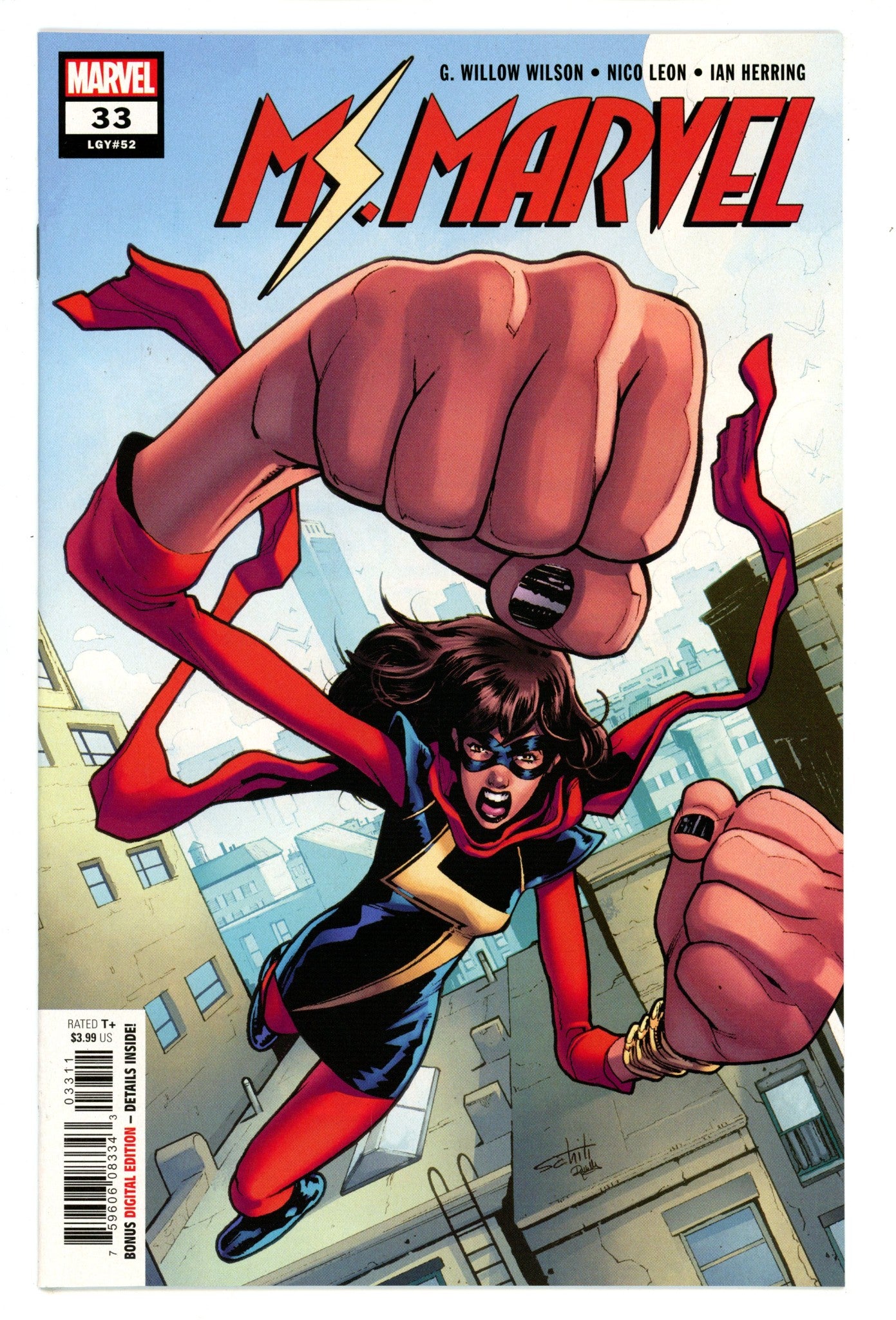 Ms. Marvel Vol 4 33 High Grade (2018) 