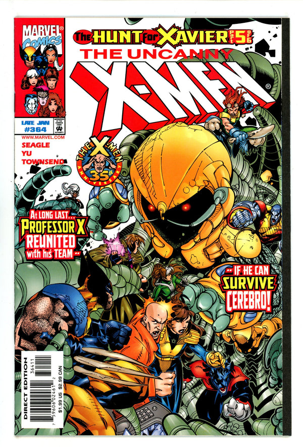 The Uncanny X-Men Vol 1 364 High Grade (1999)