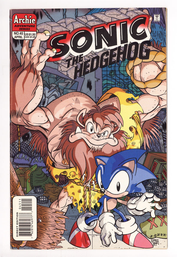Sonic the Hedgehog Vol 2 45 Mid Grade (1997)