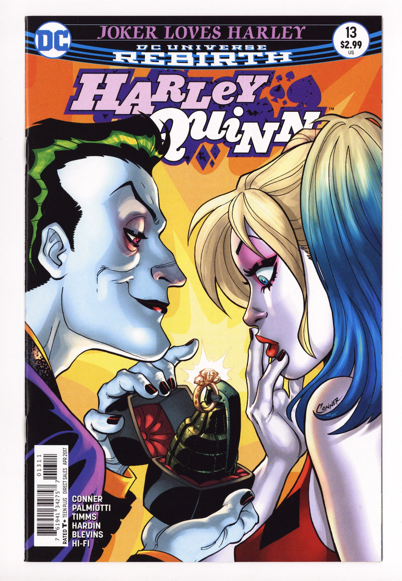 Harley Quinn Vol 3 13 High Grade (2017) 