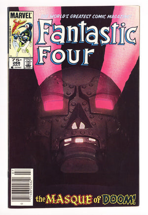 Fantastic Four Vol 1 268 Low Grade (1984) Canadian Price Variant