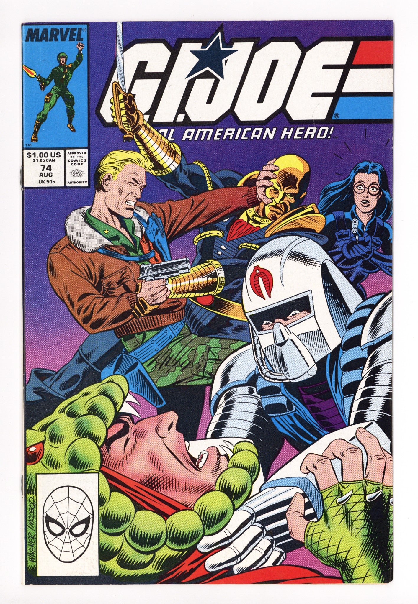 G.I. Joe, A Real American Hero 74 Mid Grade (1988) 