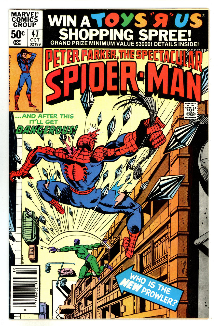 The Spectacular Spider-Man Vol 1 47  VF (8.0)  (1980)  Newsstand  