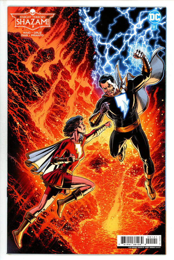 Knight Terrors Shazam 1 Ordway Incentive Variant NM+ (2023)