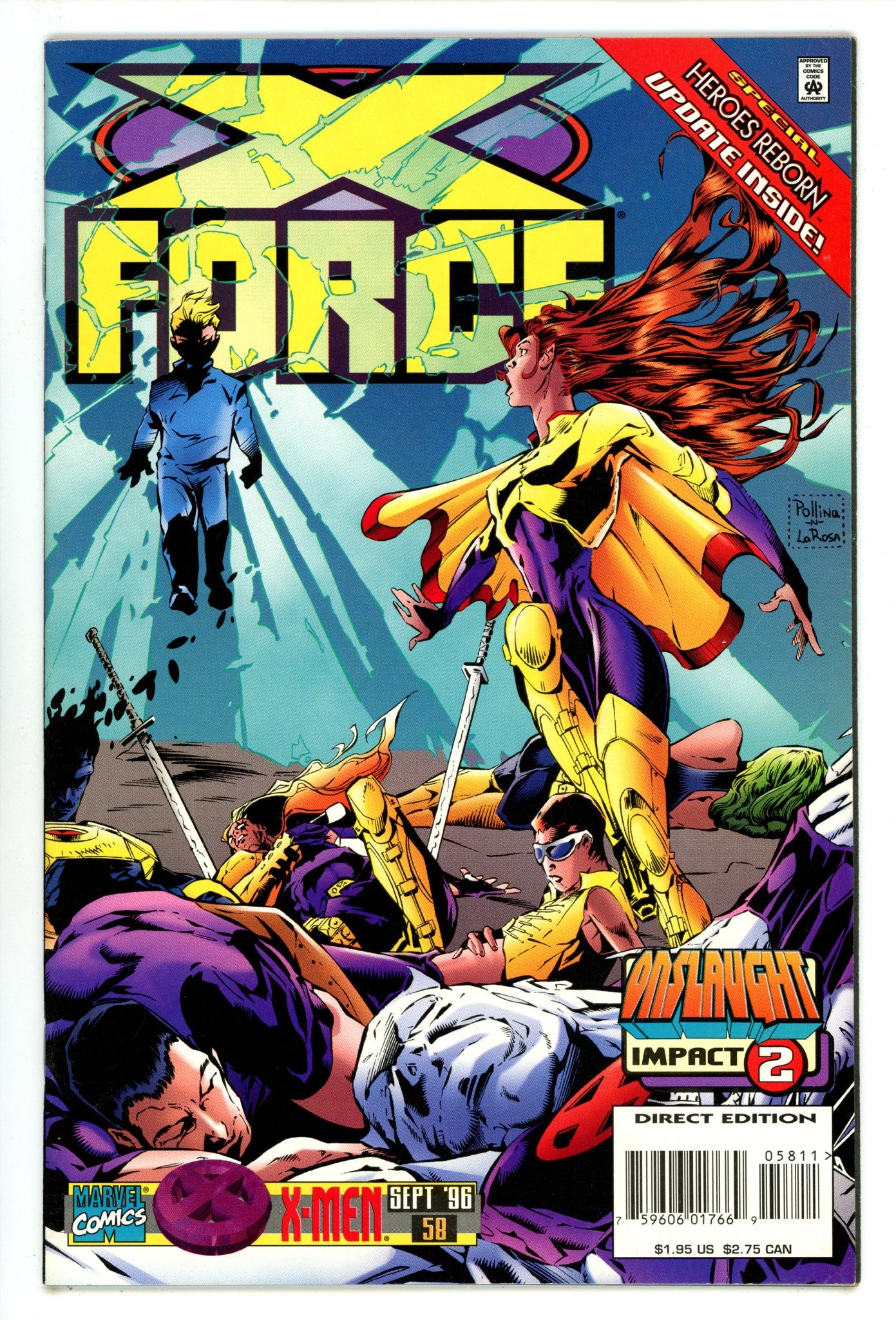 X-Force Vol 1 58 Mid Grade (1996) 