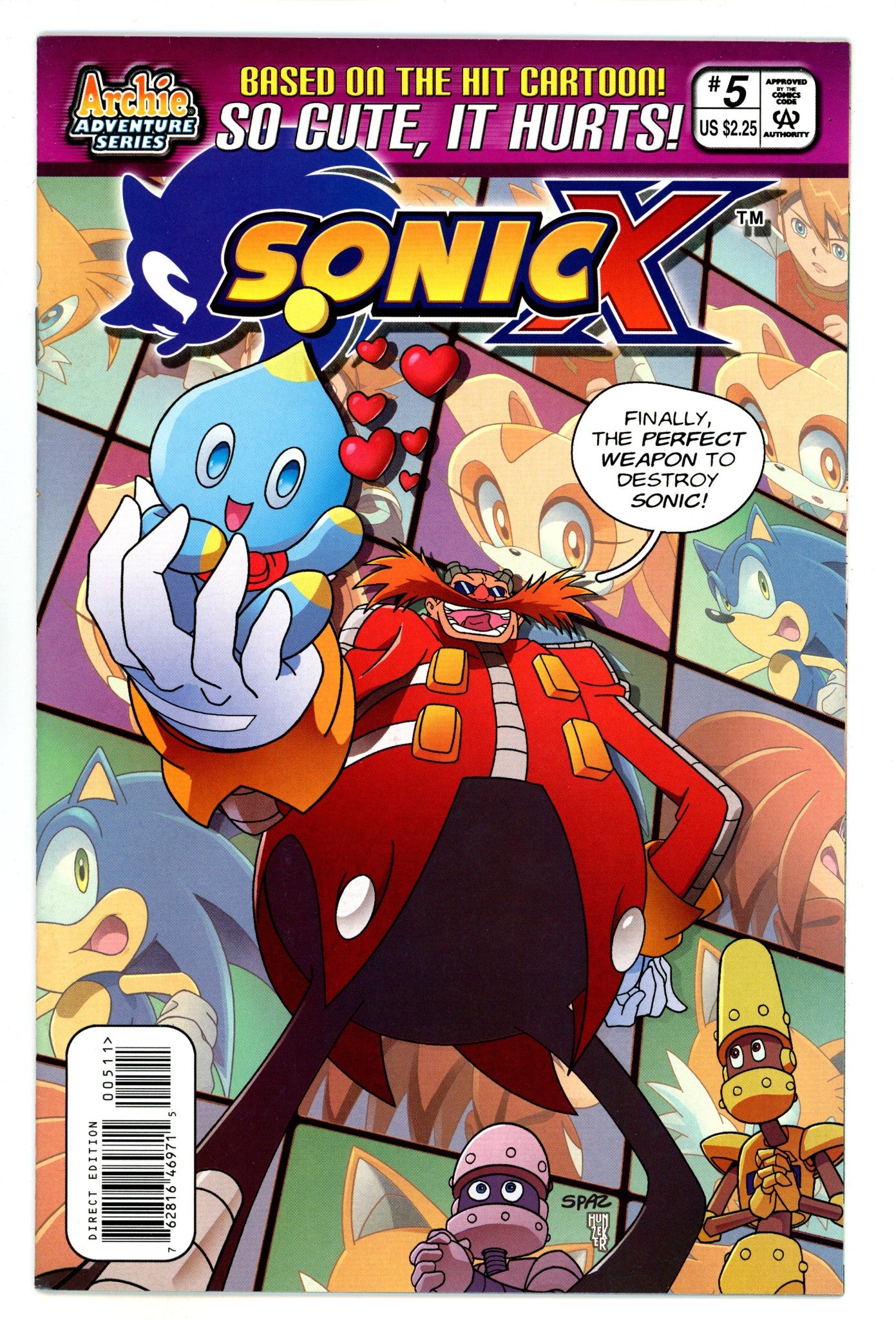 Sonic X 5 VF (8.0) (2006) 