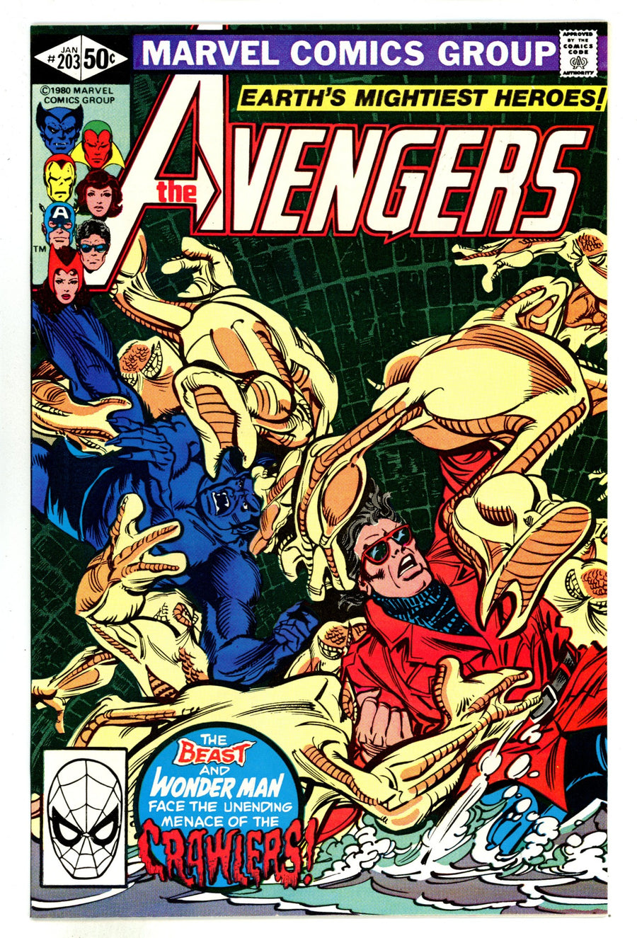 The Avengers Vol 1 203  High Grade   (1981)        
