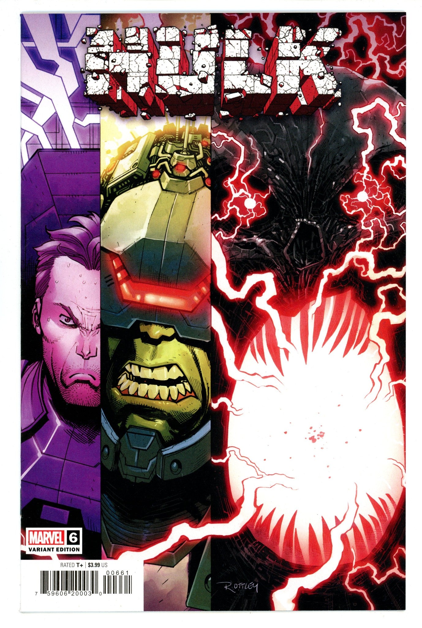 Hulk Vol 4 6 (773) High Grade (2022) Ottley Variant 