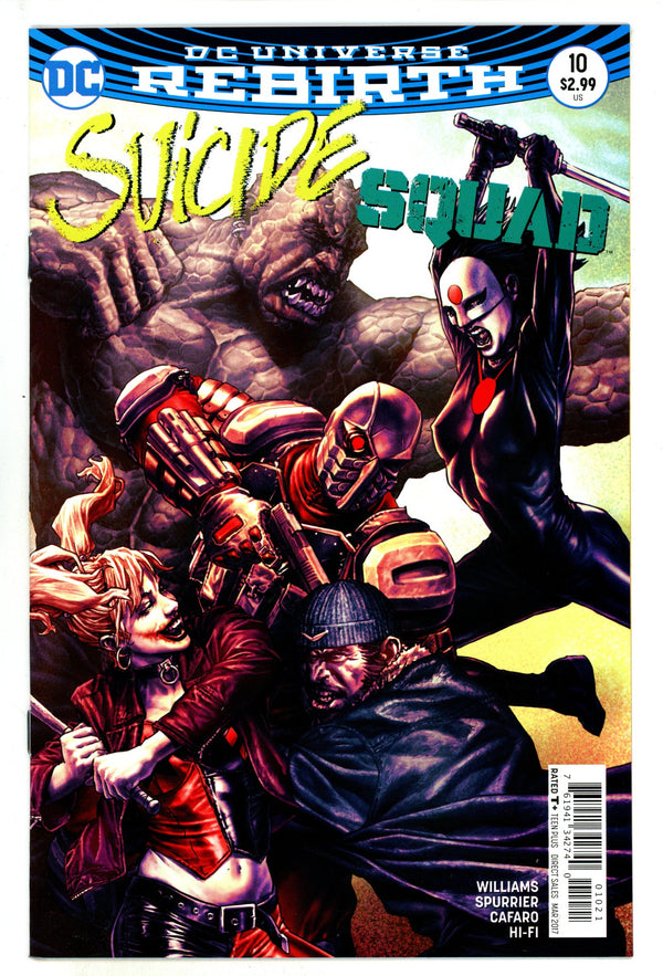 Suicide Squad Vol 4 10 High Grade (2017) Bermejo Variant