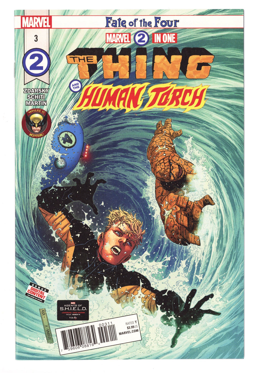 Marvel 2-in-One Vol 3 3 High Grade (2018) 