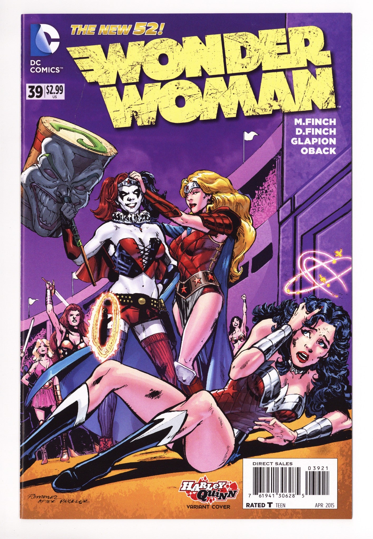 Wonder Woman Vol 4 39 High Grade (2015) Jimenez Variant 