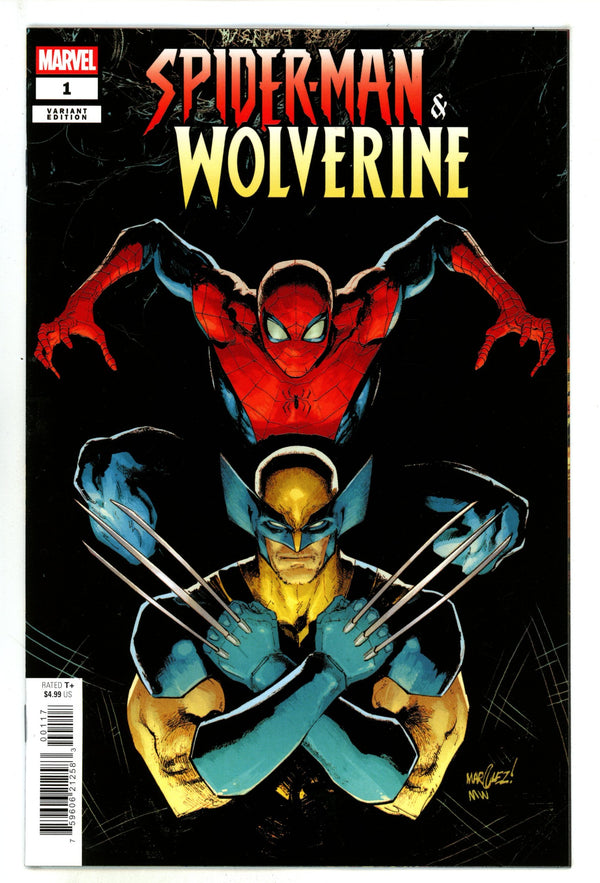 Spider-Man & Wolverine 1 Marquez Incentive Variant NM (2025)