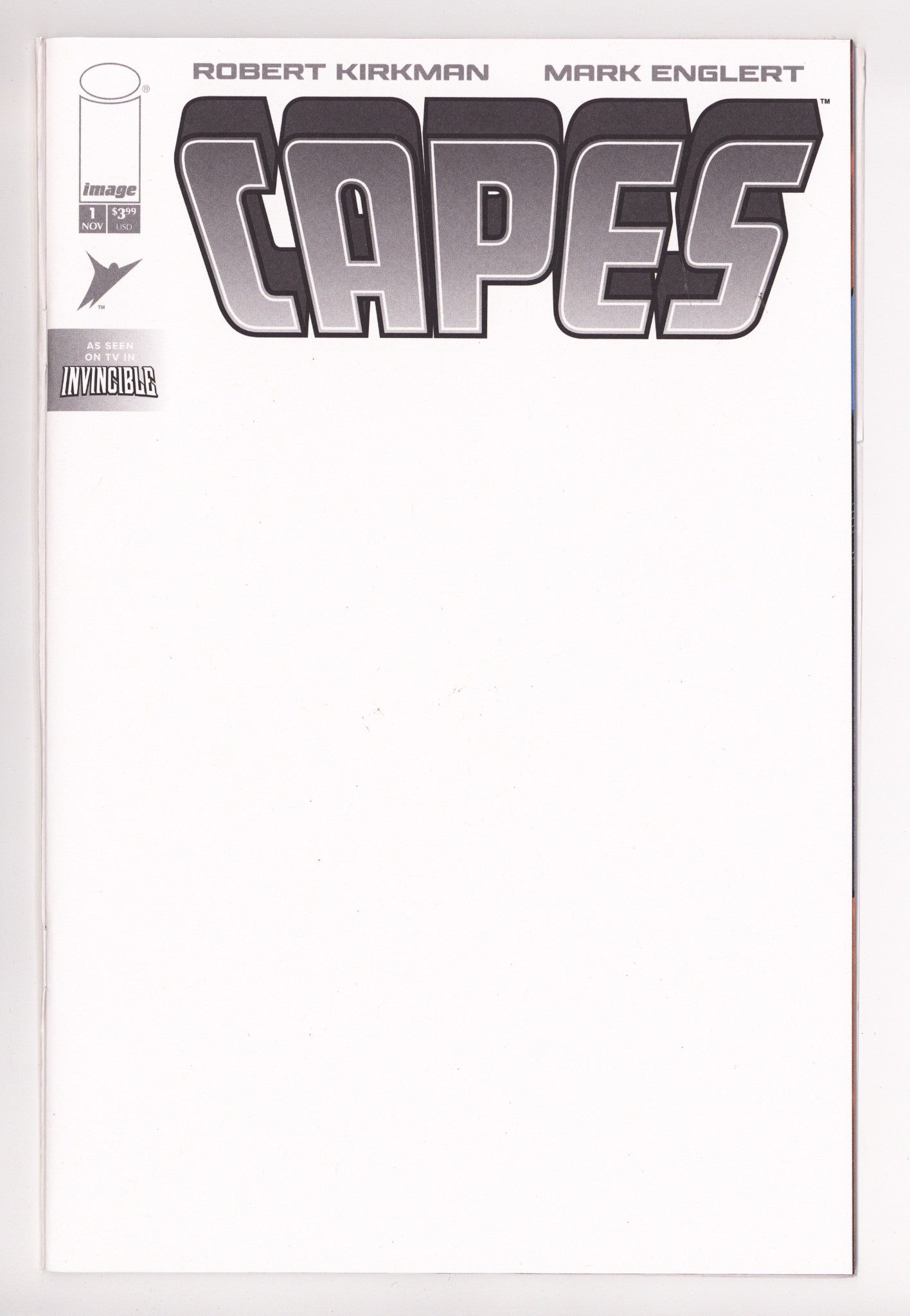 Invincible Universe Capes 1 Blank Variant (2025)