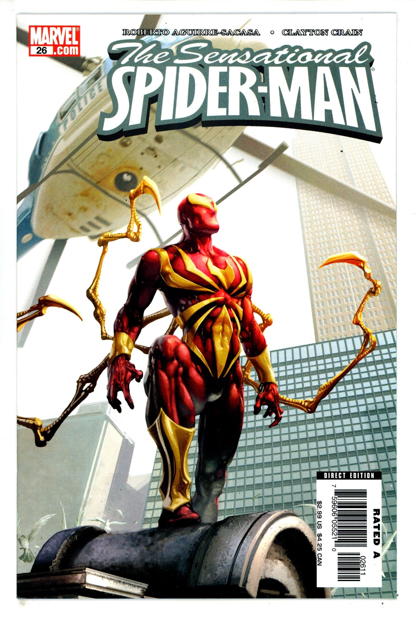 Sensational Spider-Man Vol 2 26 High Grade (2006) 