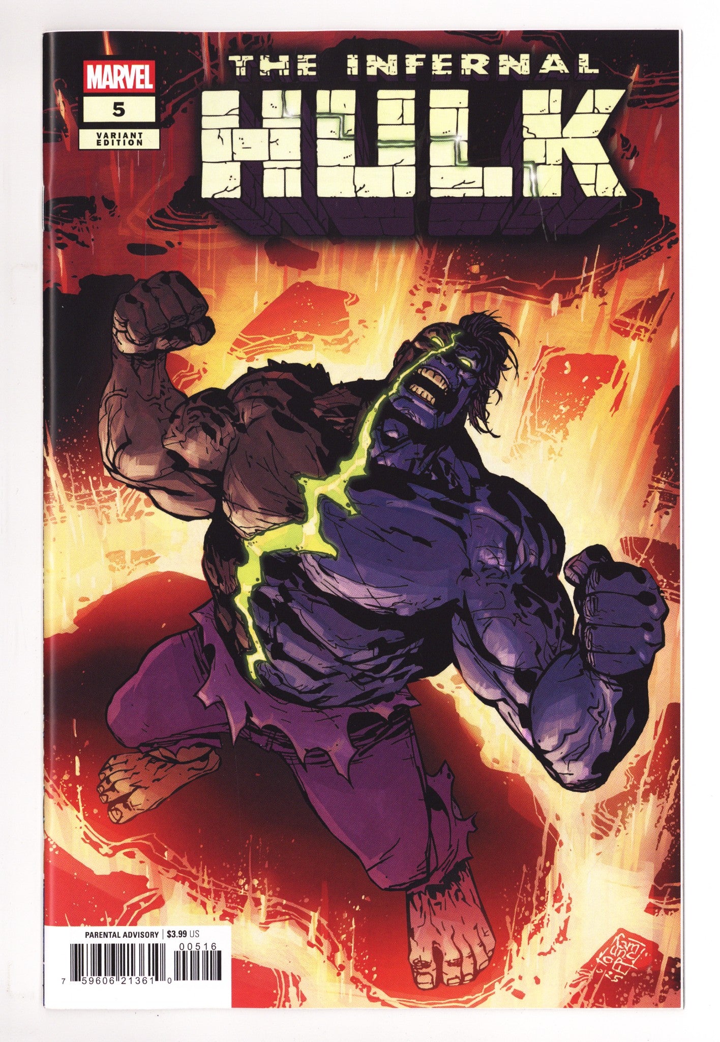 Infernal Hulk 5 Camuncoli Incentive NM- (2026)