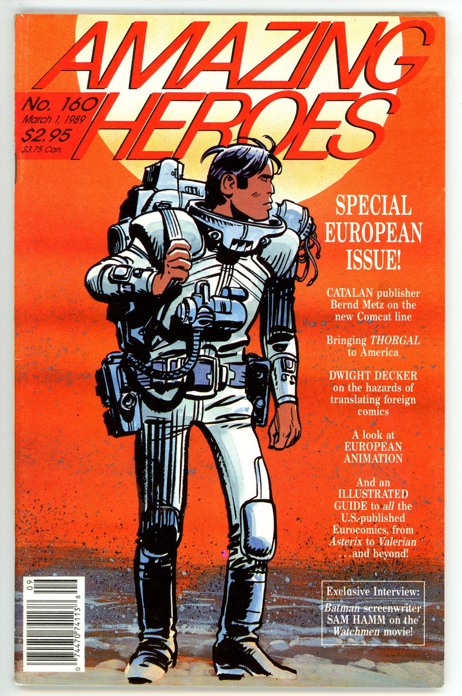 Amazing Heroes   160  Mid Grade   (1989)        