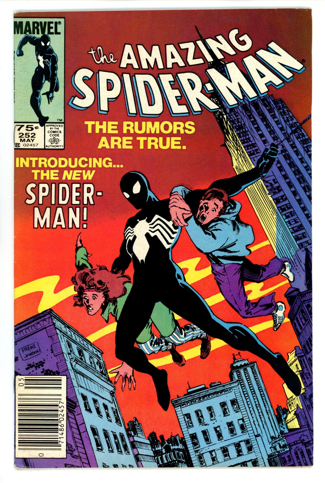 The Amazing Spider-Man Vol 1 252 FN (6.0) (1984) Canadian Price Variant 