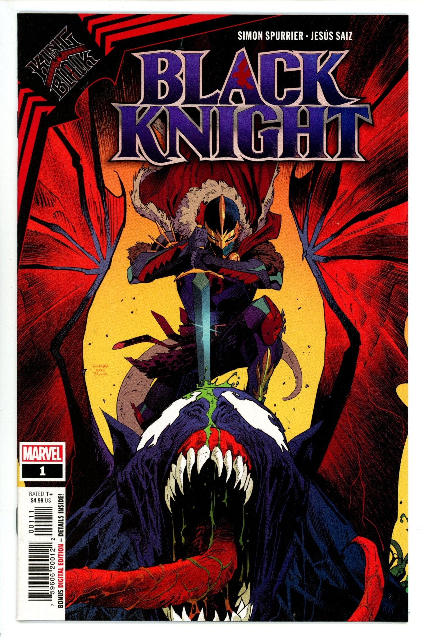 King in Black: Black Knight Vol 4 1 High Grade (2021) 