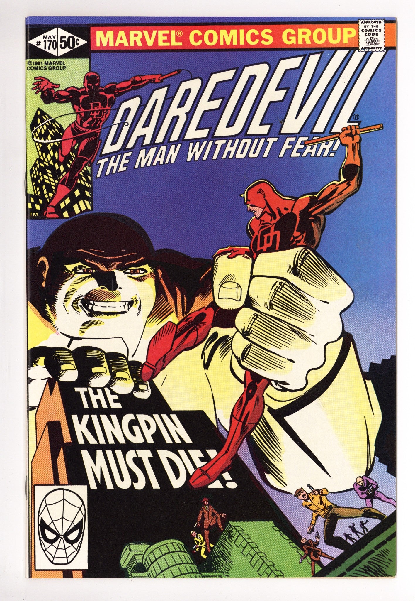 Daredevil Vol 1 170 NM- (9.2) (1981) 