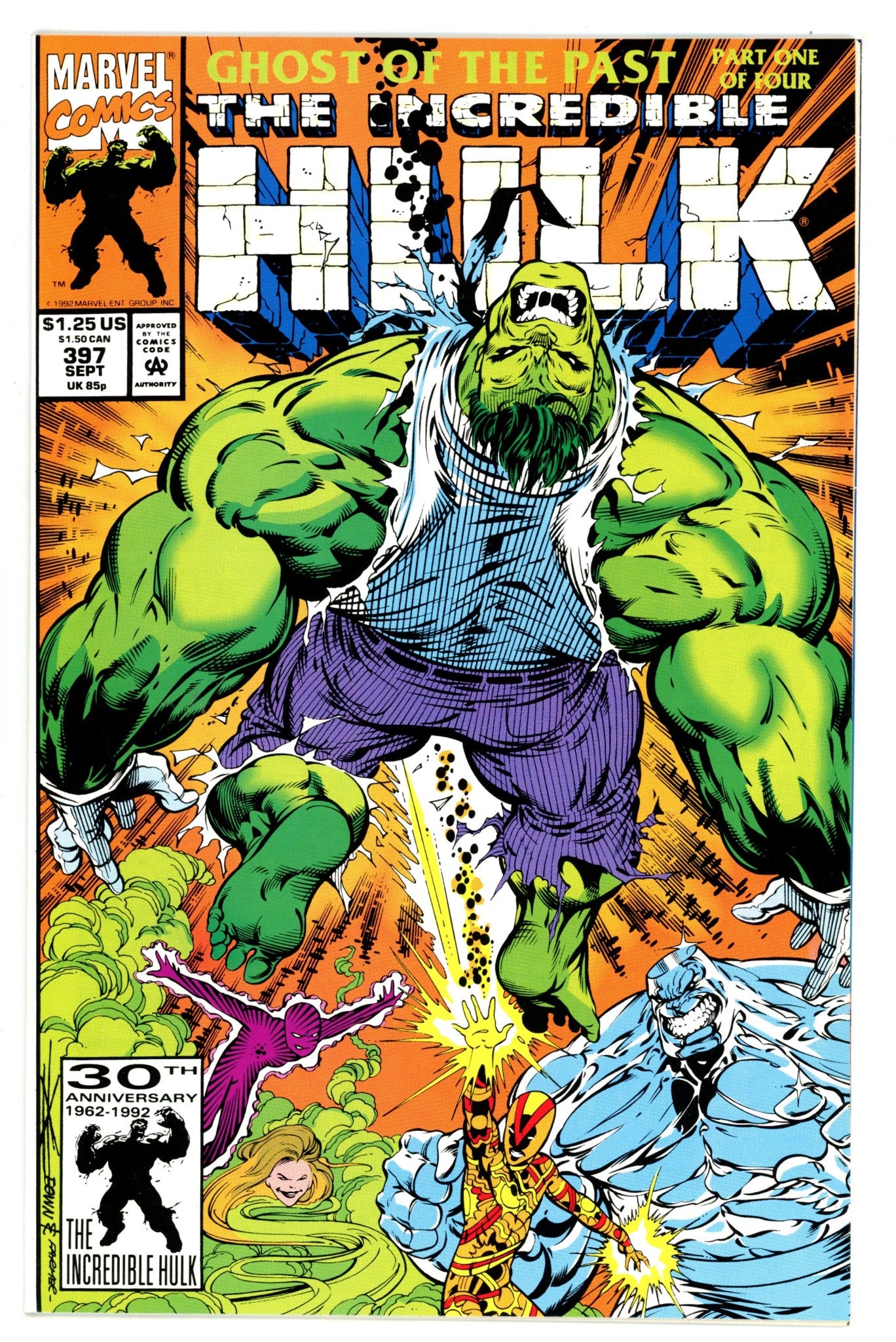The Incredible Hulk Vol 1 397 High Grade (1992) 