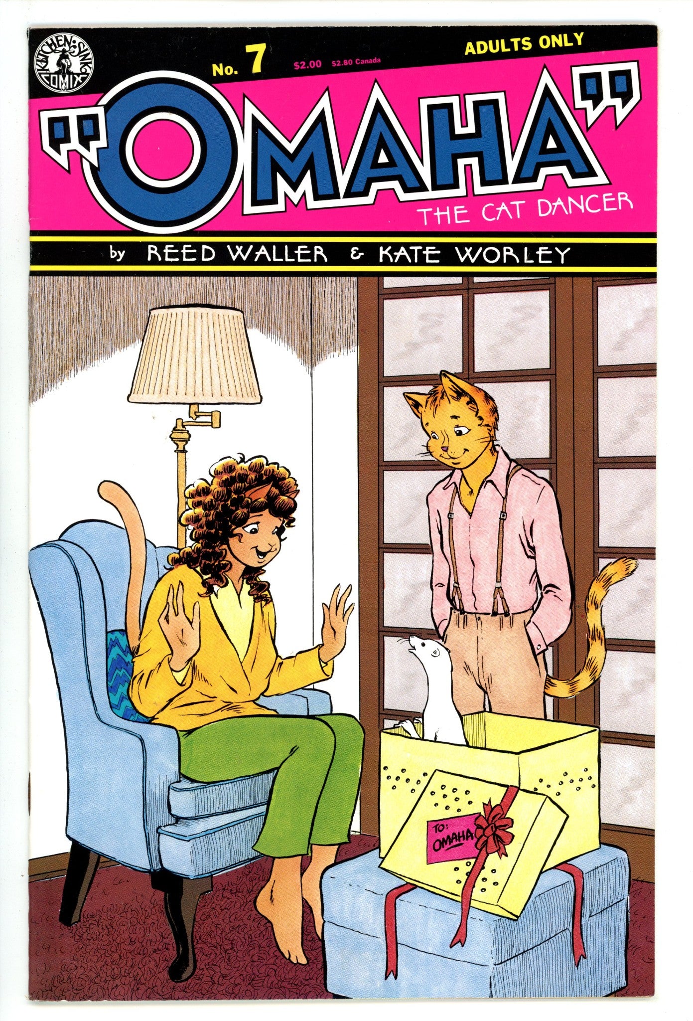 Omaha the Cat Dancer Vol 2 7 High Grade (1987) 