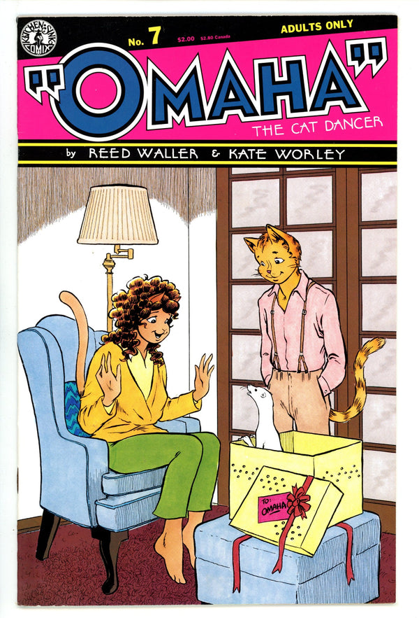 Omaha the Cat Dancer Vol 2 7 High Grade (1987)