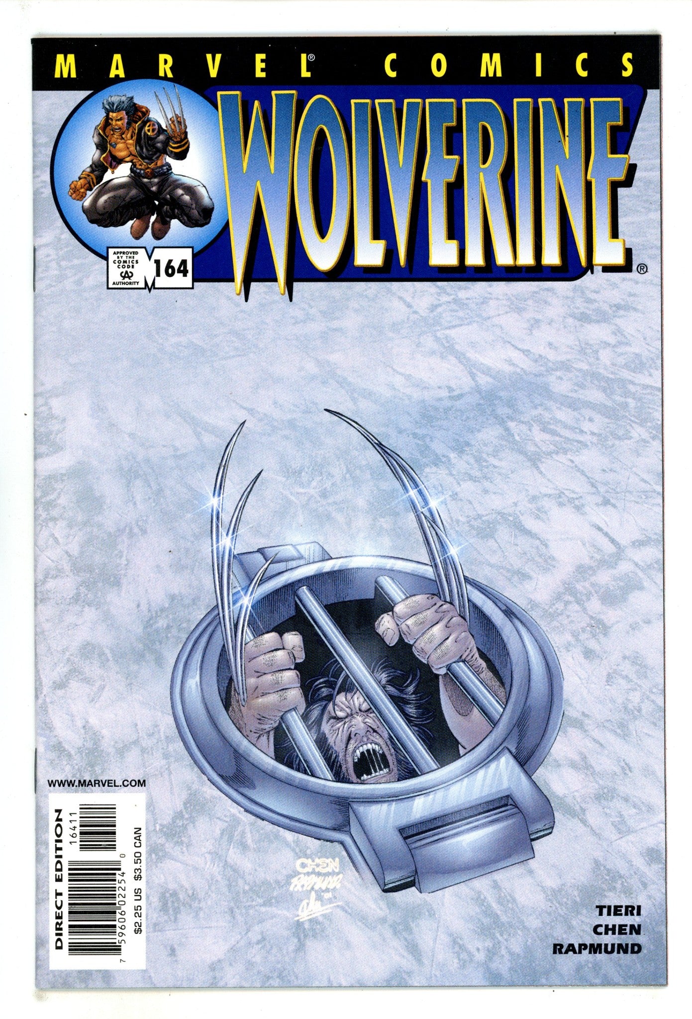 Wolverine Vol 2 164 NM- (9.2) (2001) 