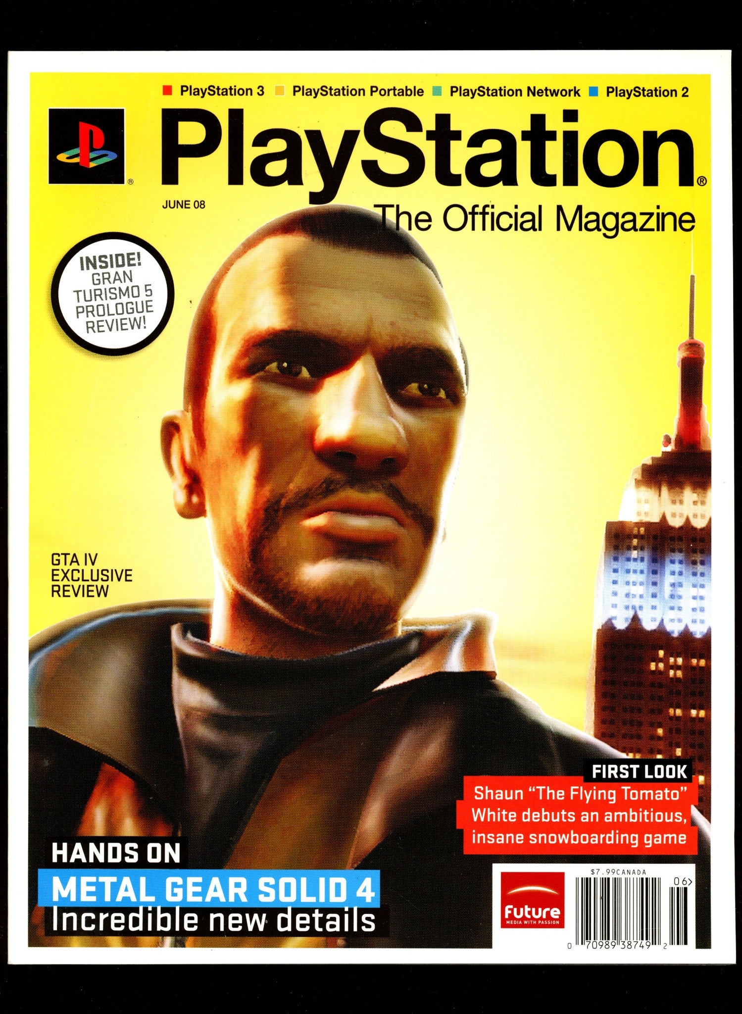 Playstation Magazine 7 Mid Grade (2008) 