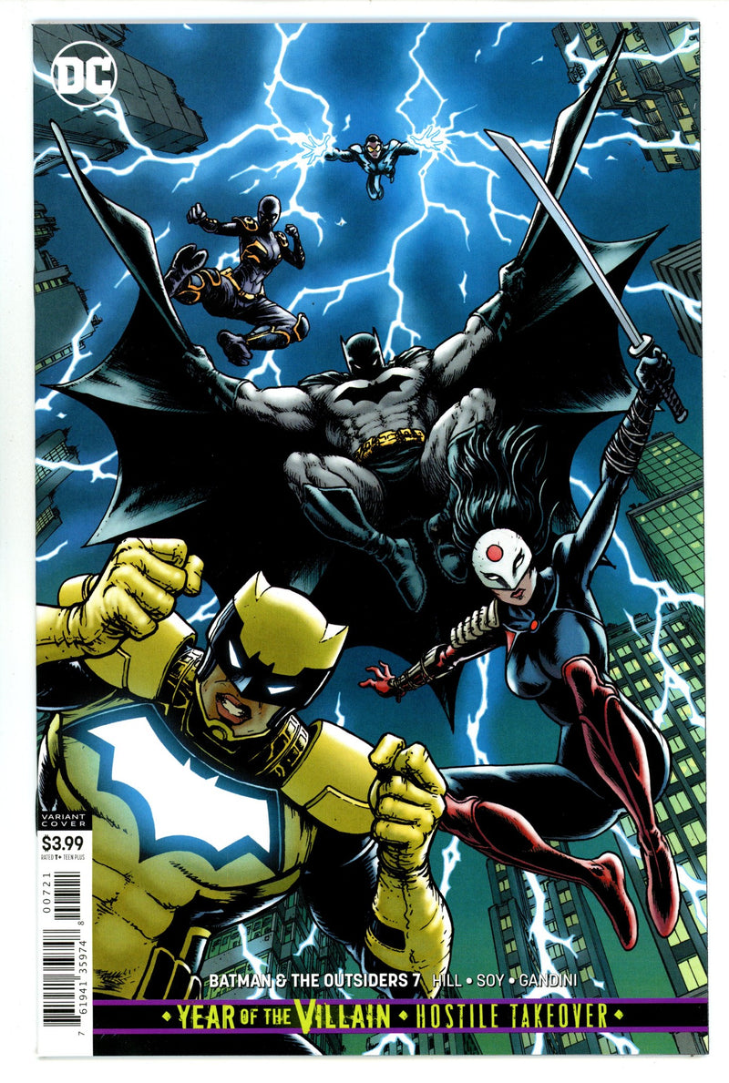 Batman & the Outsiders Vol 3 7  High Grade   (2020) Burnham     Variant  