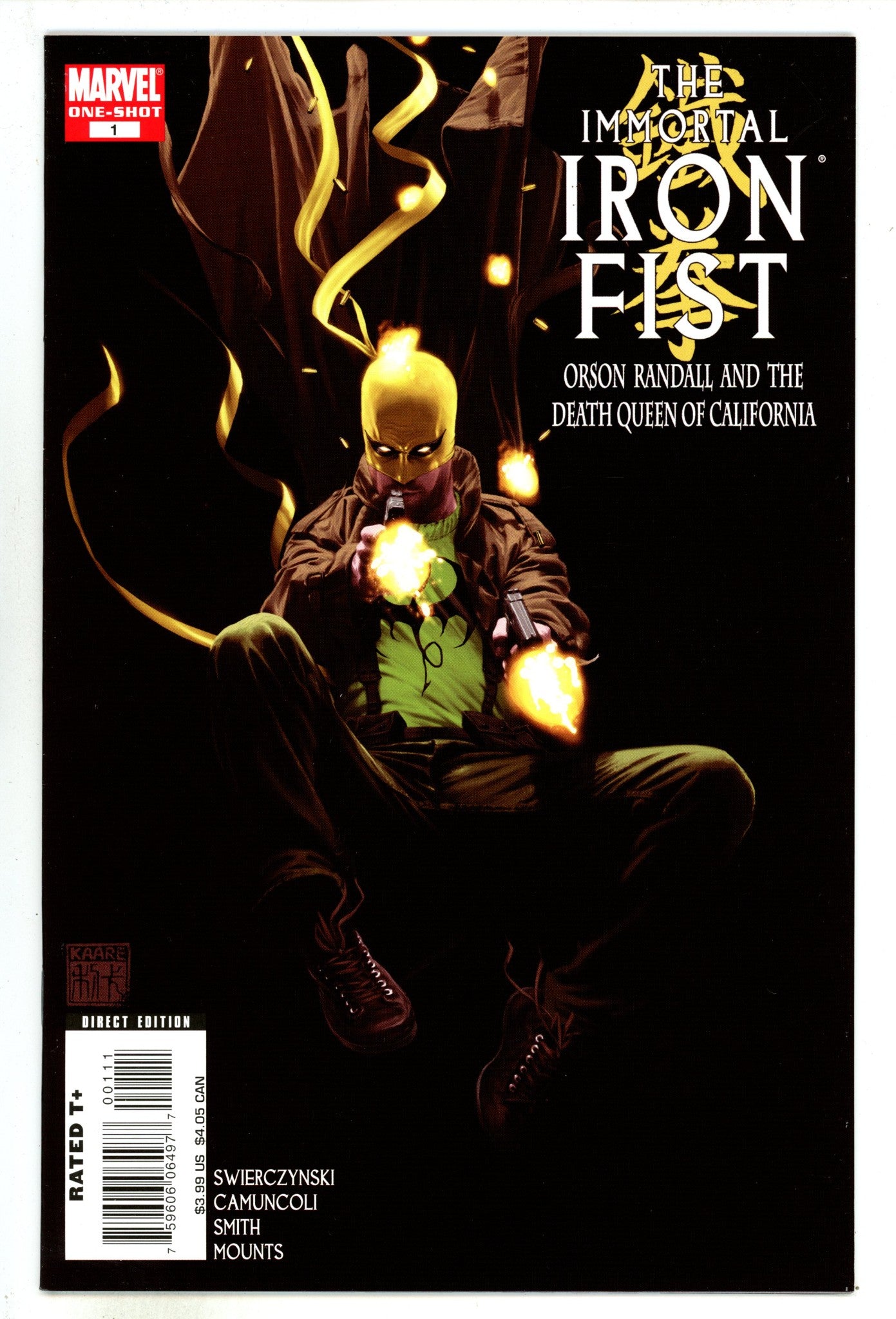 The Immortal Iron Fist: Orson Randall and the Death Queen of California 1 High Grade (2008) 
