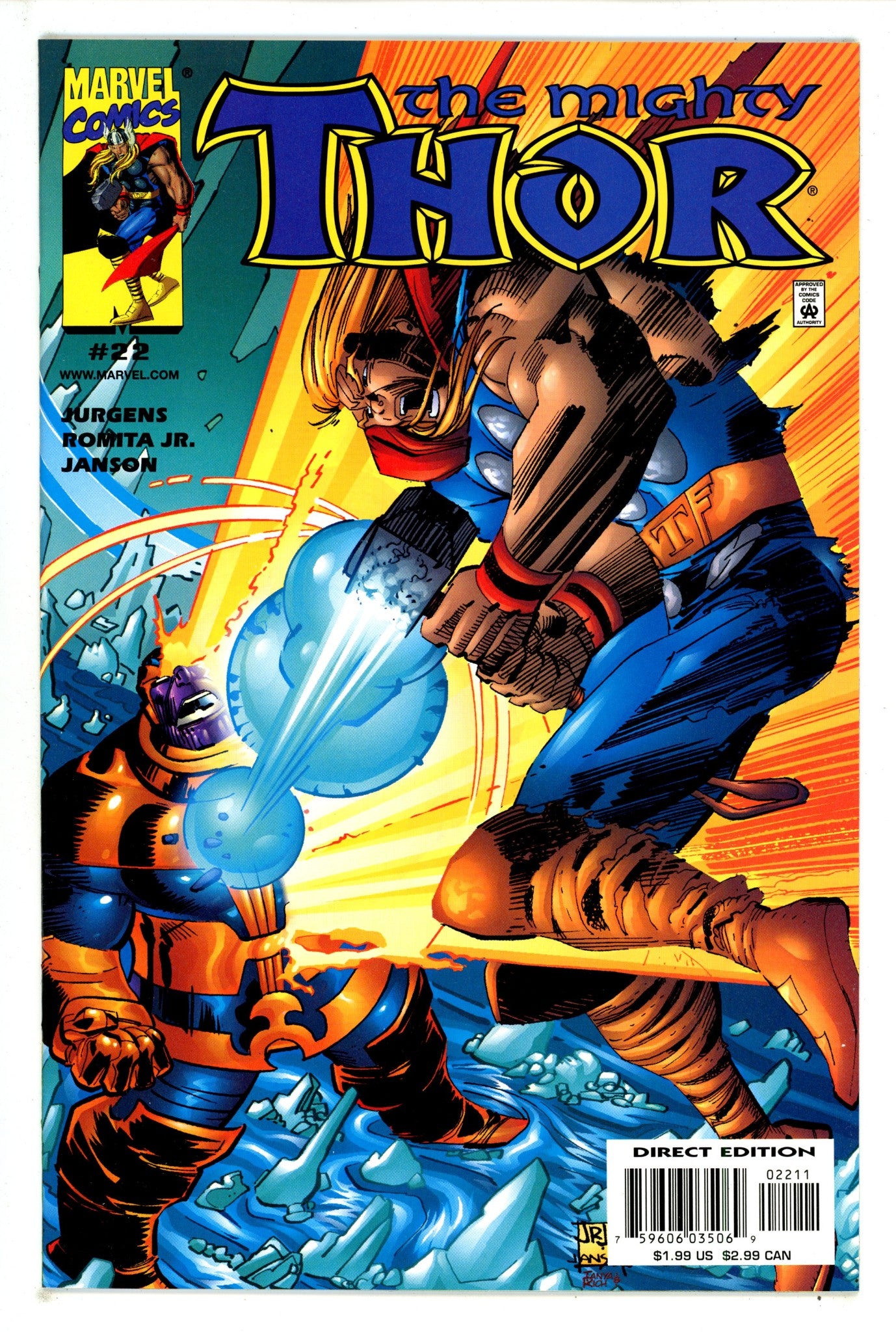 Thor Vol 2 22 High Grade (2000) 