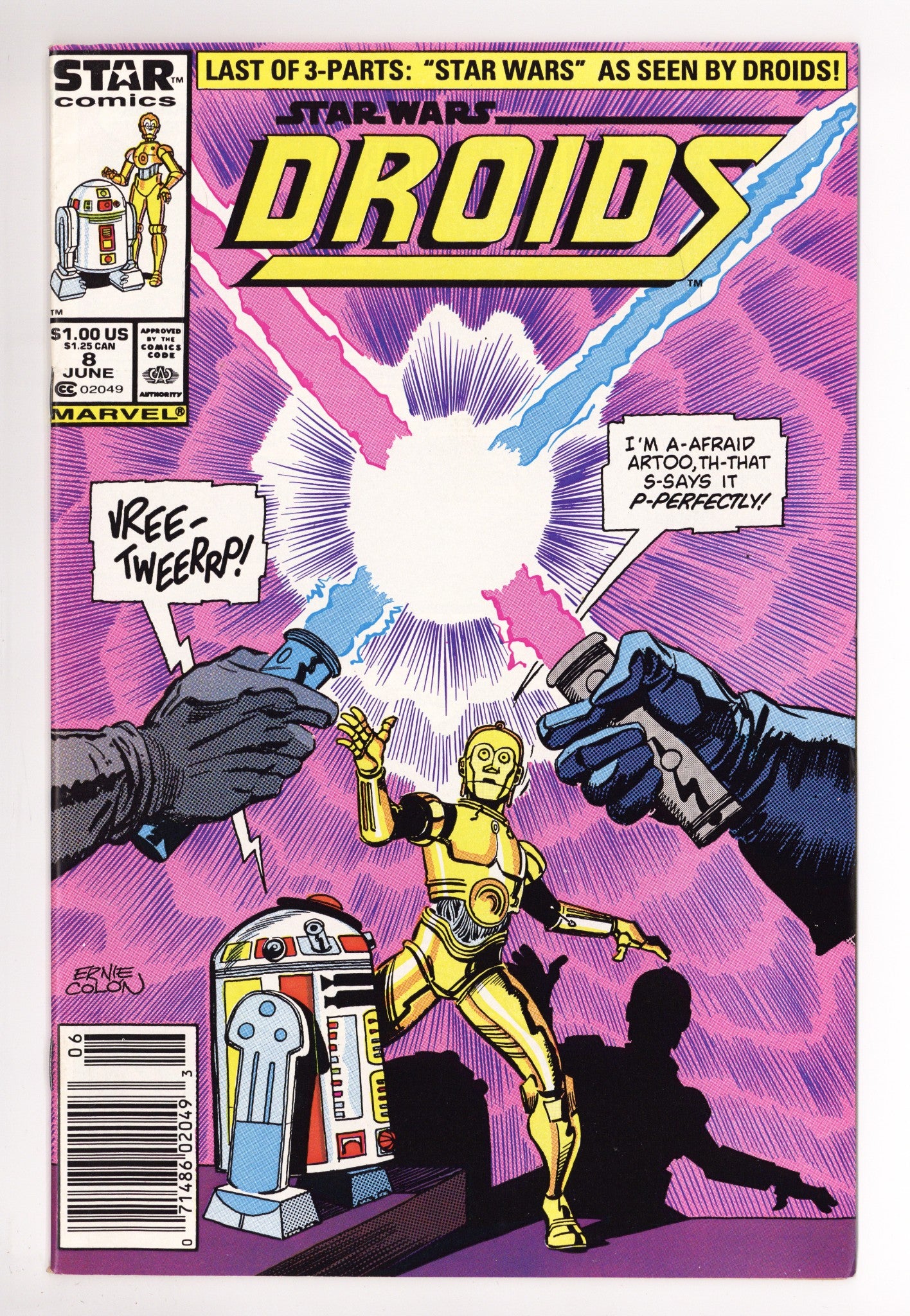 Droids 8 VF (8.0) (1987) Newsstand 