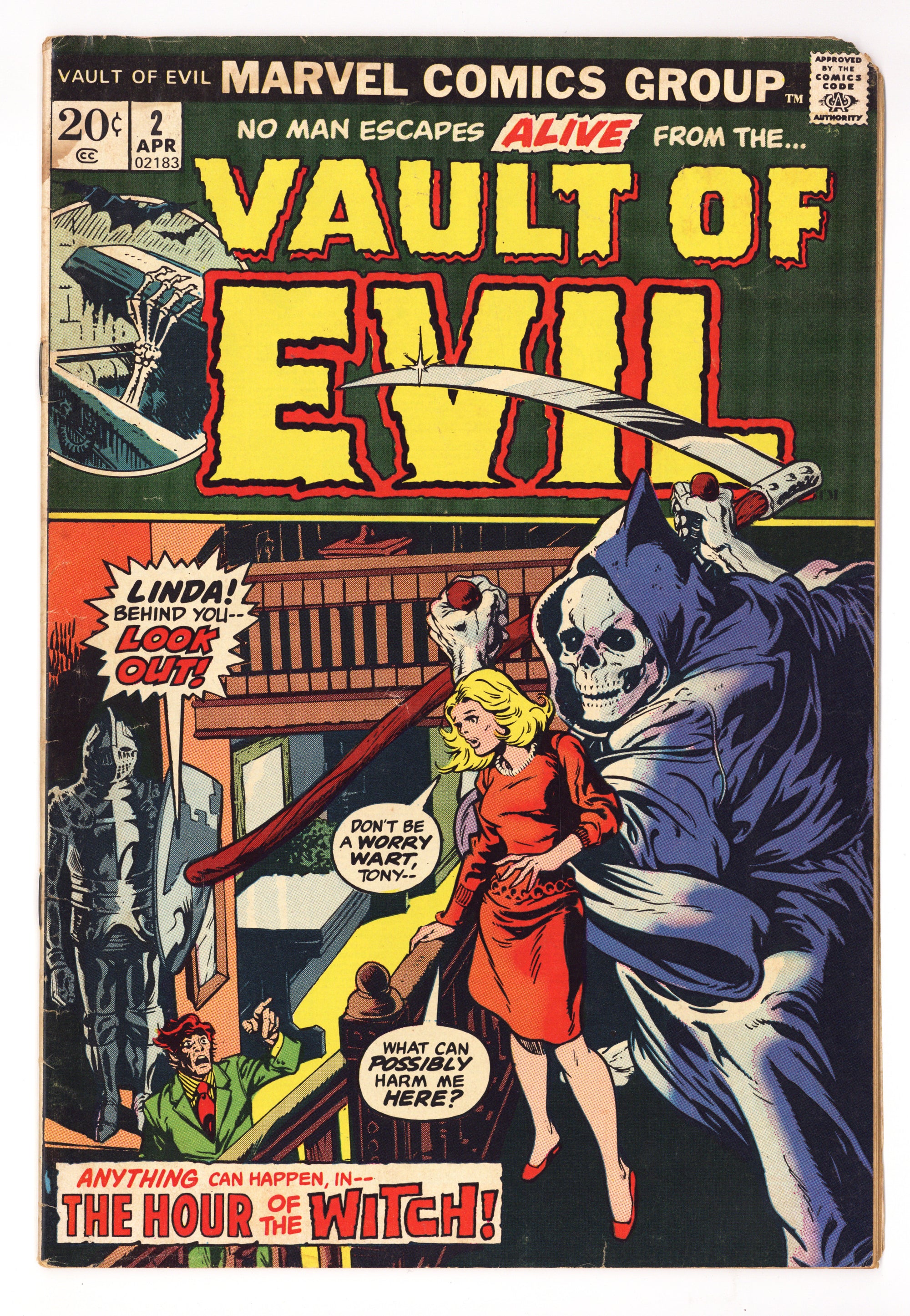 Vault of Evil   2  GD/VG (3.0)   (1973)        