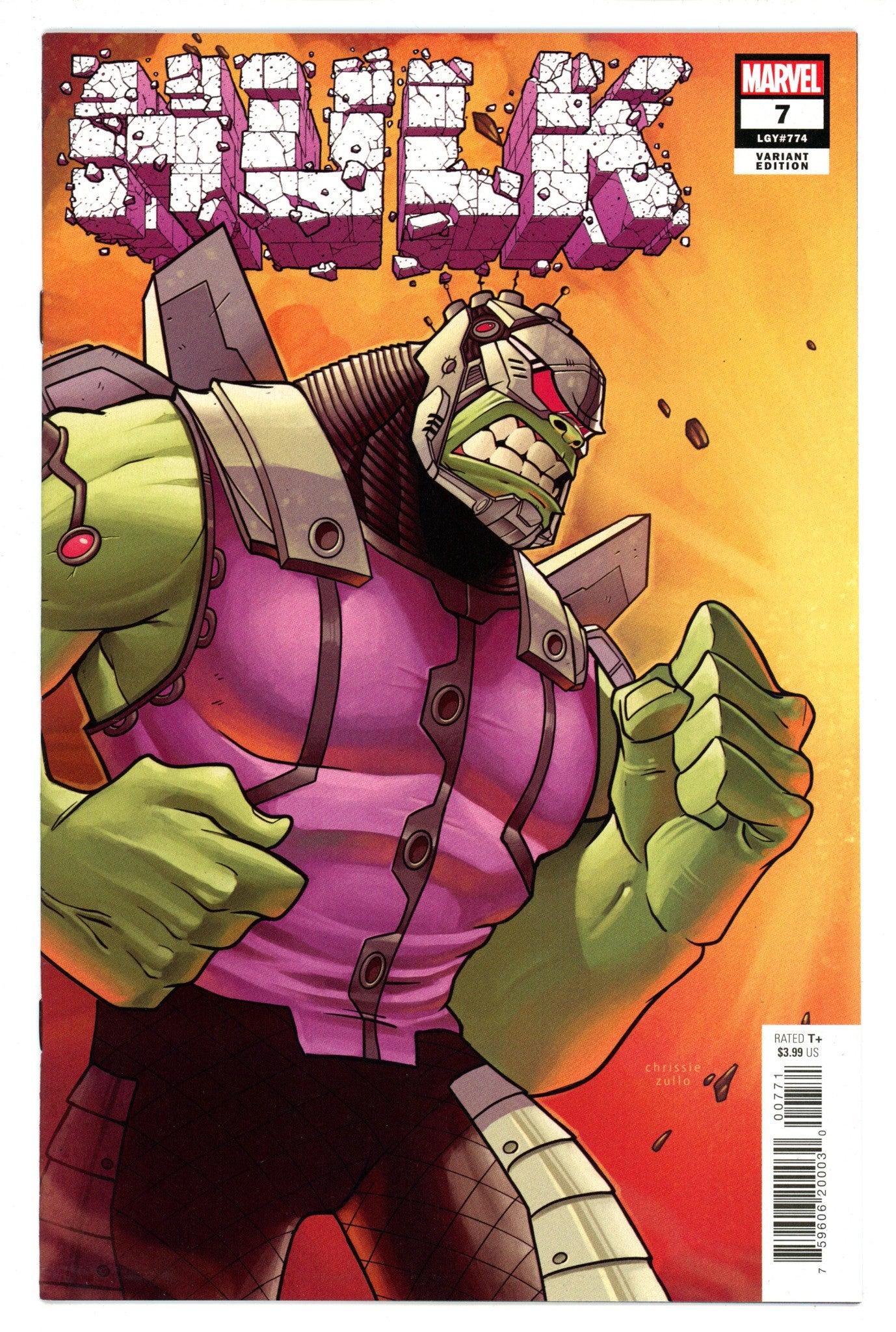 Hulk Vol 4 7 (774) High Grade (2022) Zullo Variant 