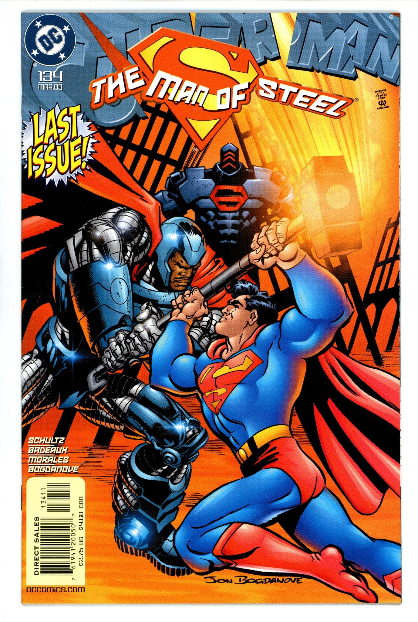 Superman: The Man of Steel 134 High Grade (2003) 