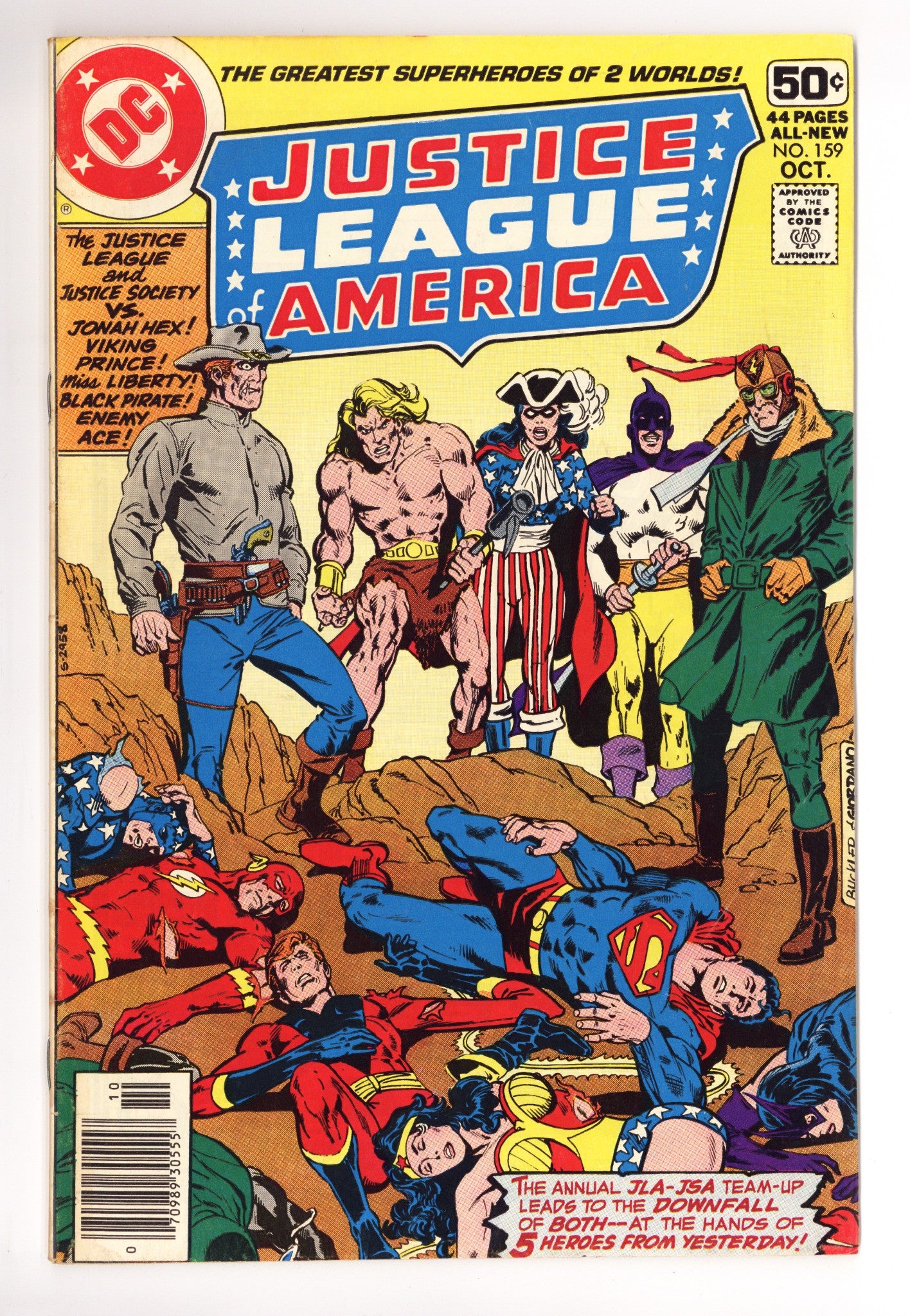 Justice League of America Vol 1 159 Low Grade (1978) 