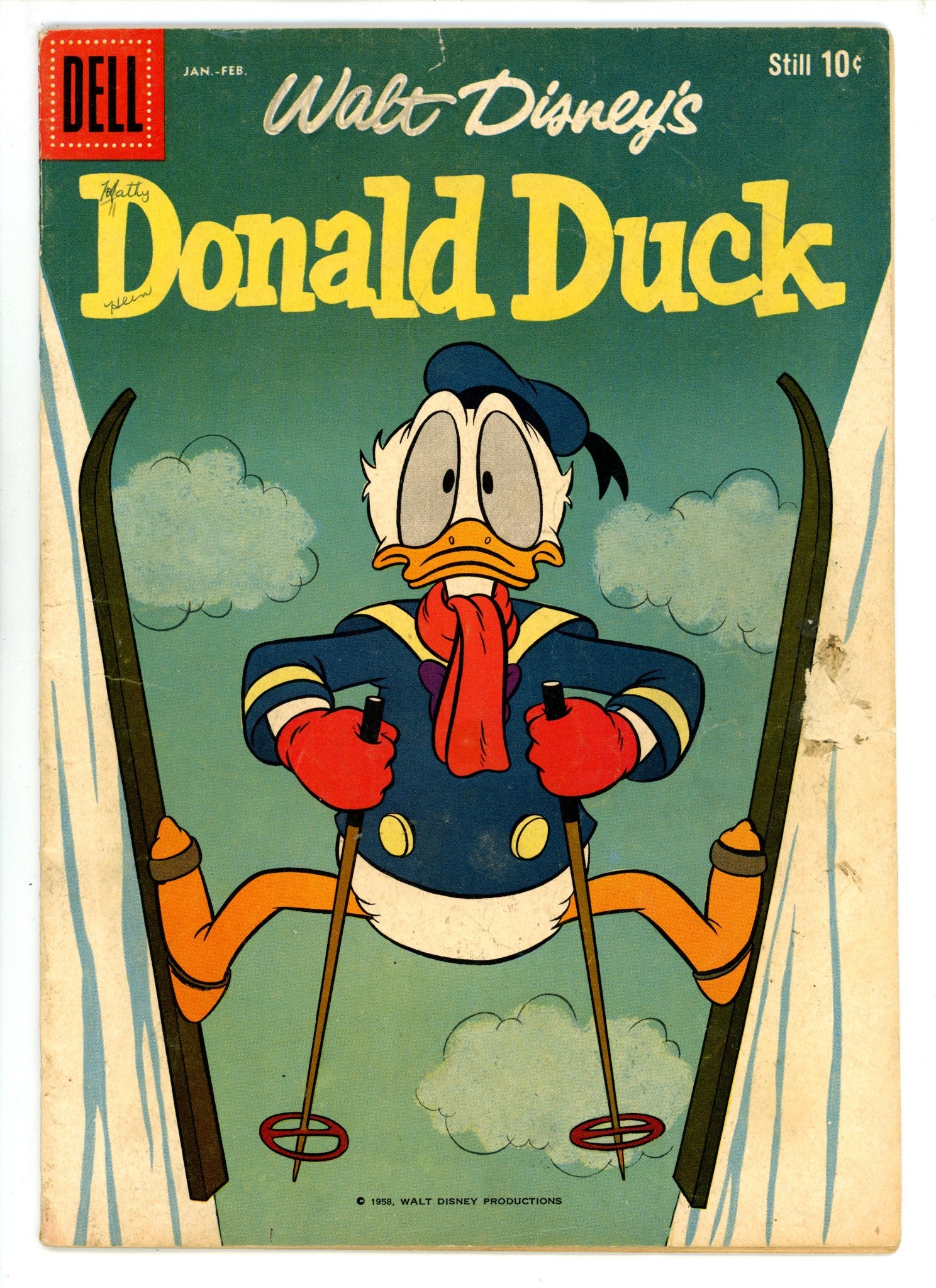 Walt Disney's Donald Duck 63 VG+ (4.5) (1959) 