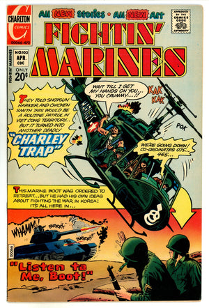 Fightin' Marines 103 VF- (7.5) (1972) 
