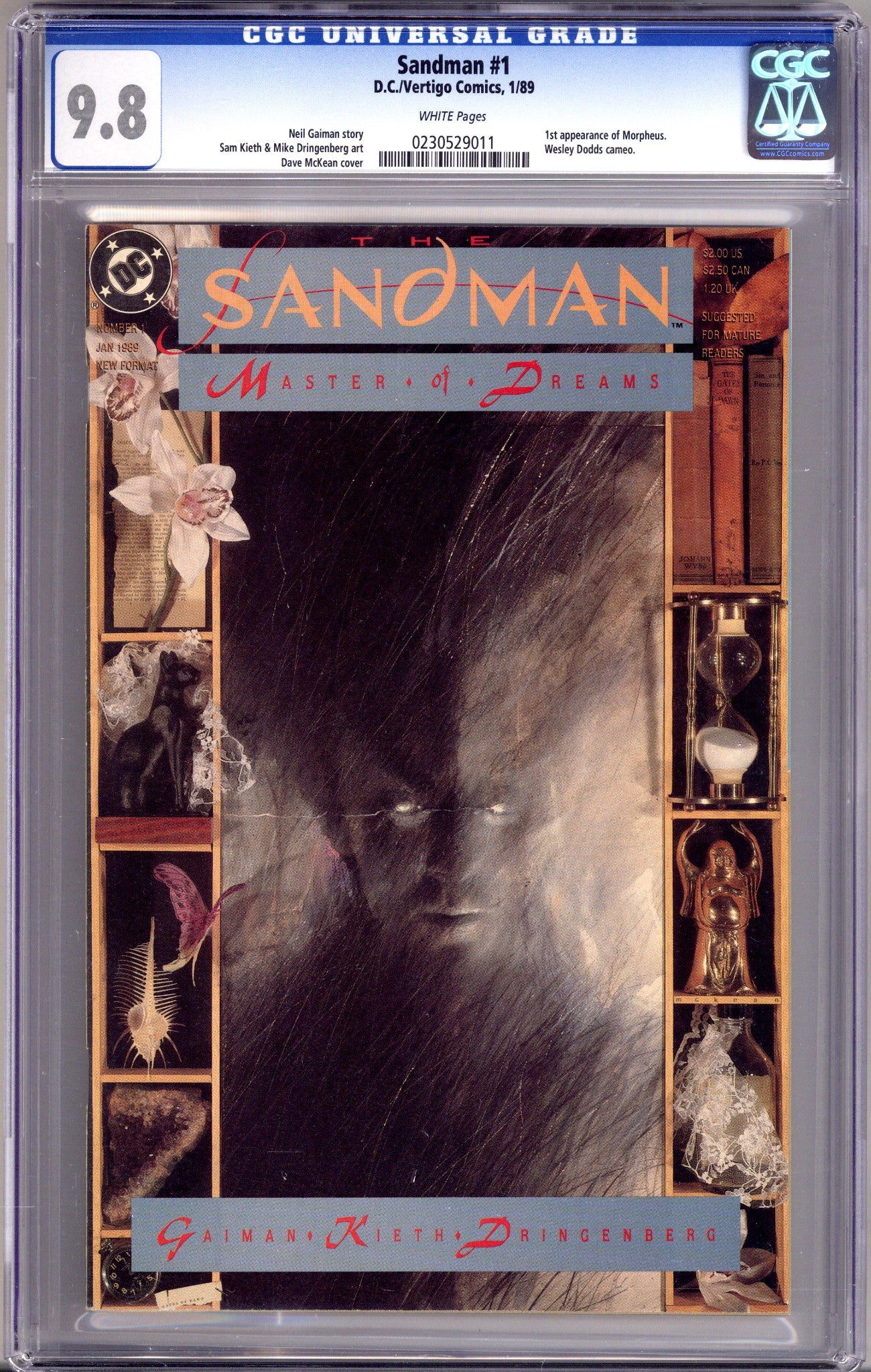Sandman Vol 2 1 CGC 9.8 (NM/M) (1989) 
