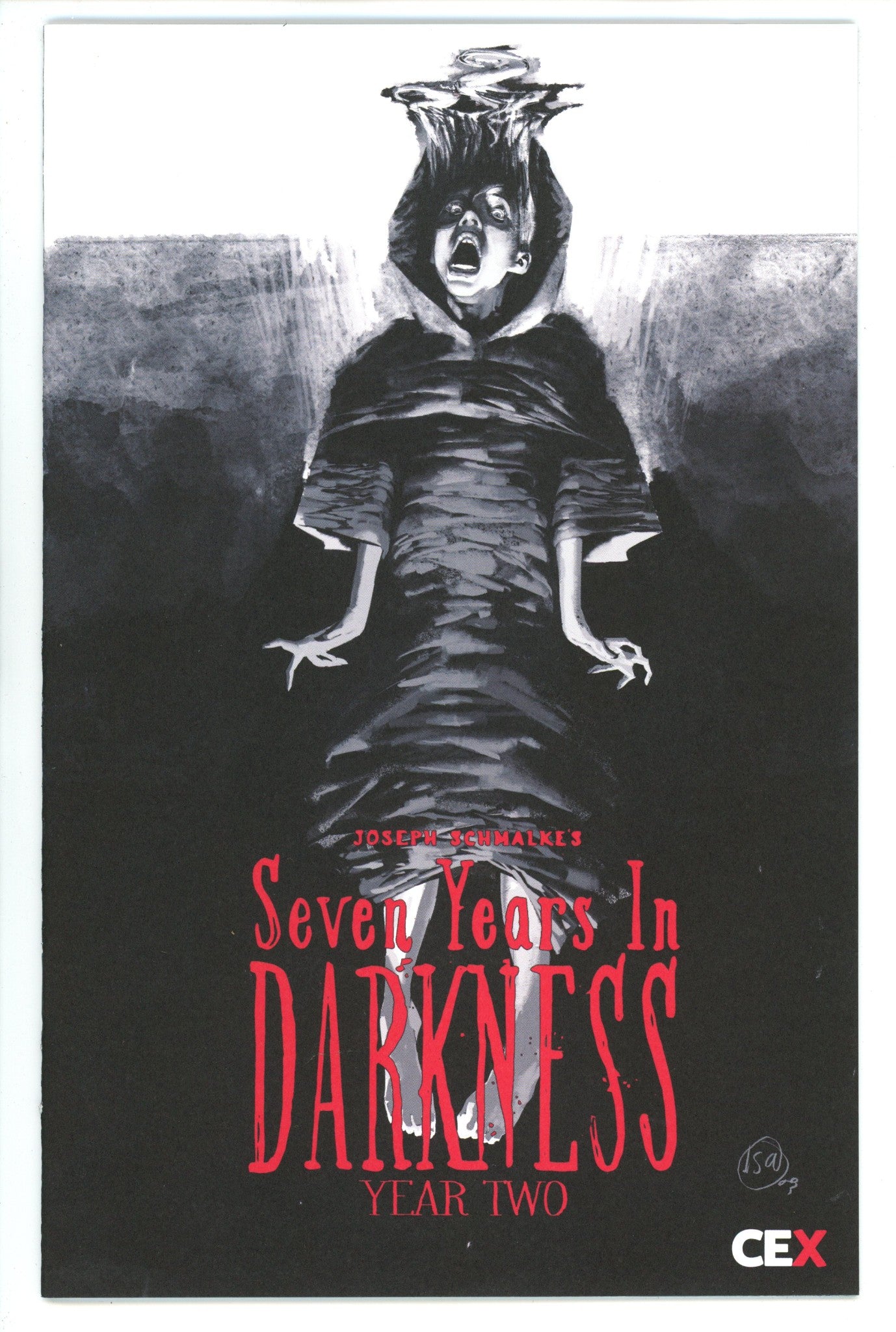 Seven Years In Darkness Year Two  1 Alexander  B&W Incentive Variant NM  (2024)