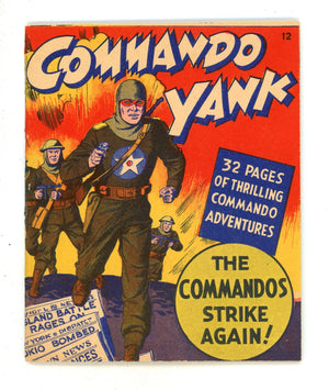 Commando Yank [Mighty Midget Comic] 12 VF/NM (9.0) (1943) 