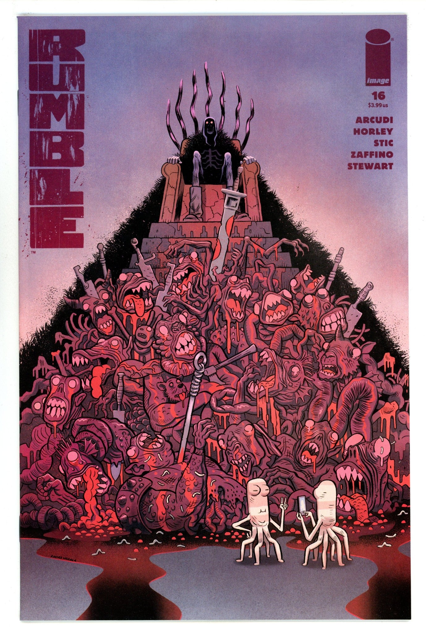 Rumble Vol 2 16 NM- (9.2) (2019) Varela Variant 