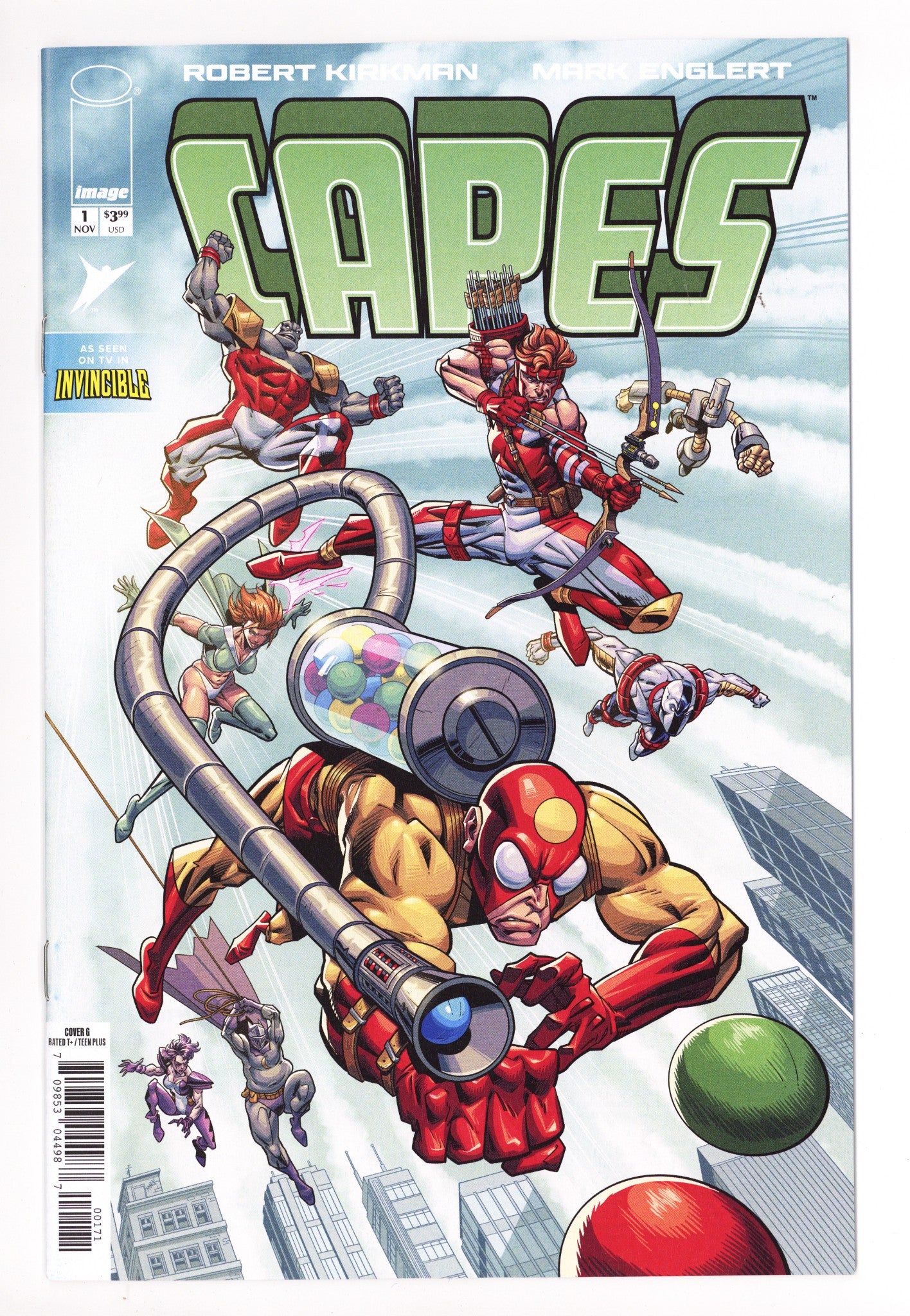 Invincible Universe Capes 1 Englert Variant (2025)