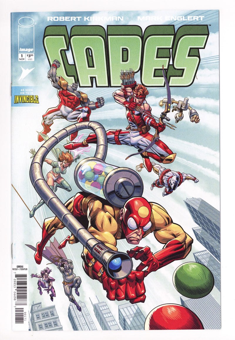 Invincible Universe Capes 1 Englert Variant (2025)