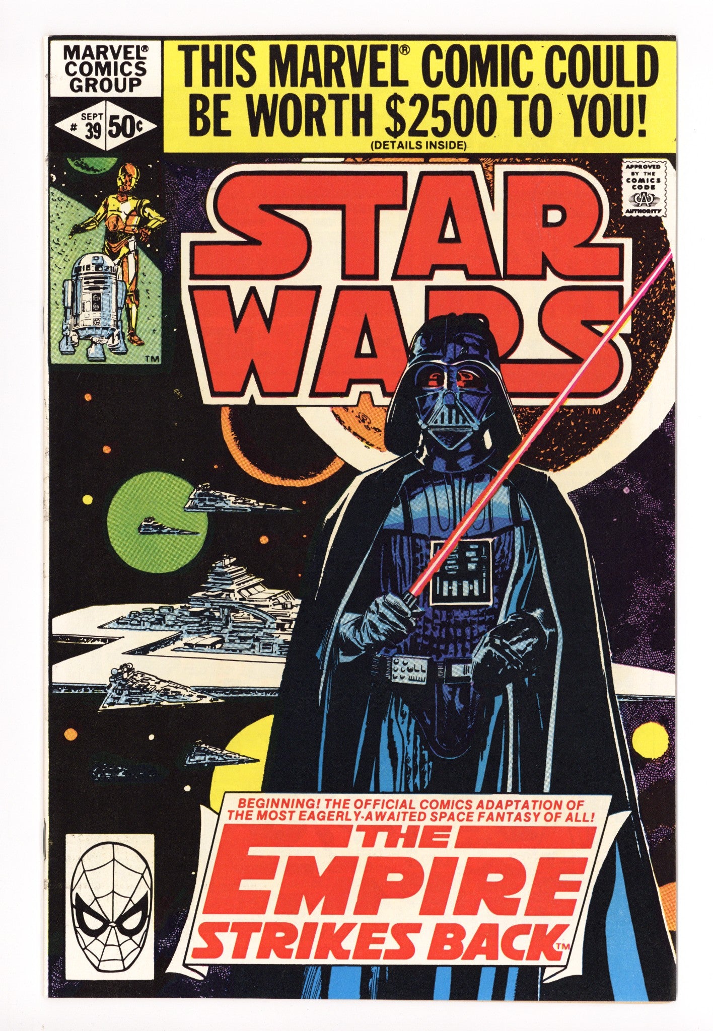 Star Wars Vol 1 39 NM- (9.2) (1980) 