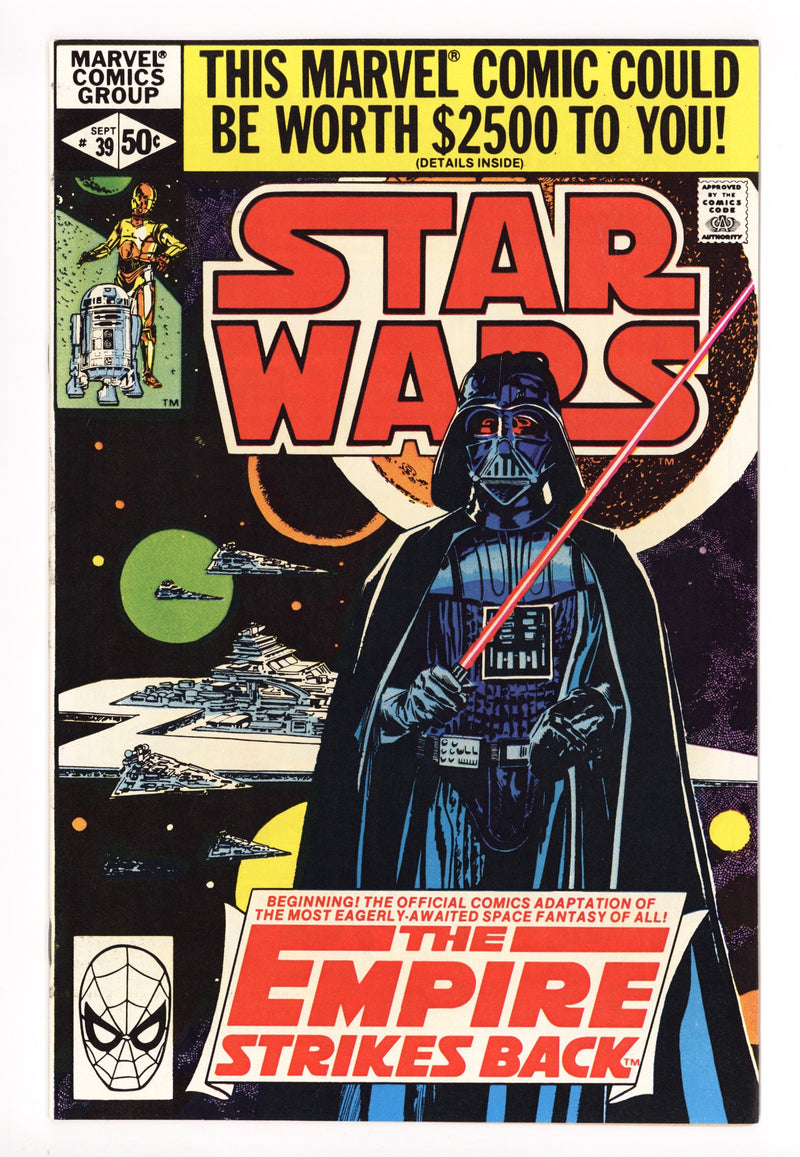 Star Wars Vol 1 39 NM- (9.2) (1980) 