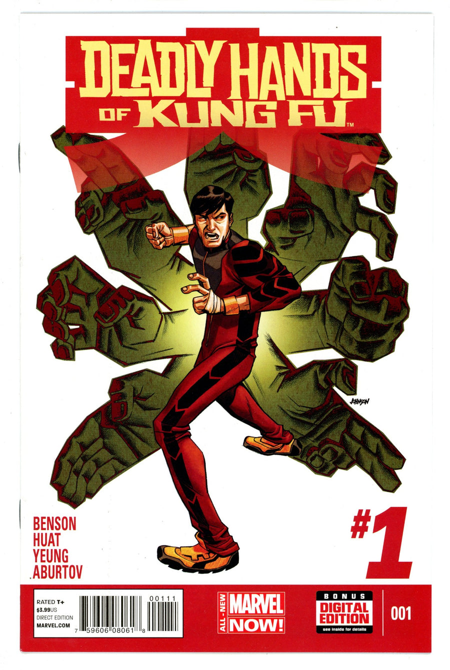 Deadly Hands of Kung Fu Vol 2 1 High Grade (2014) 
