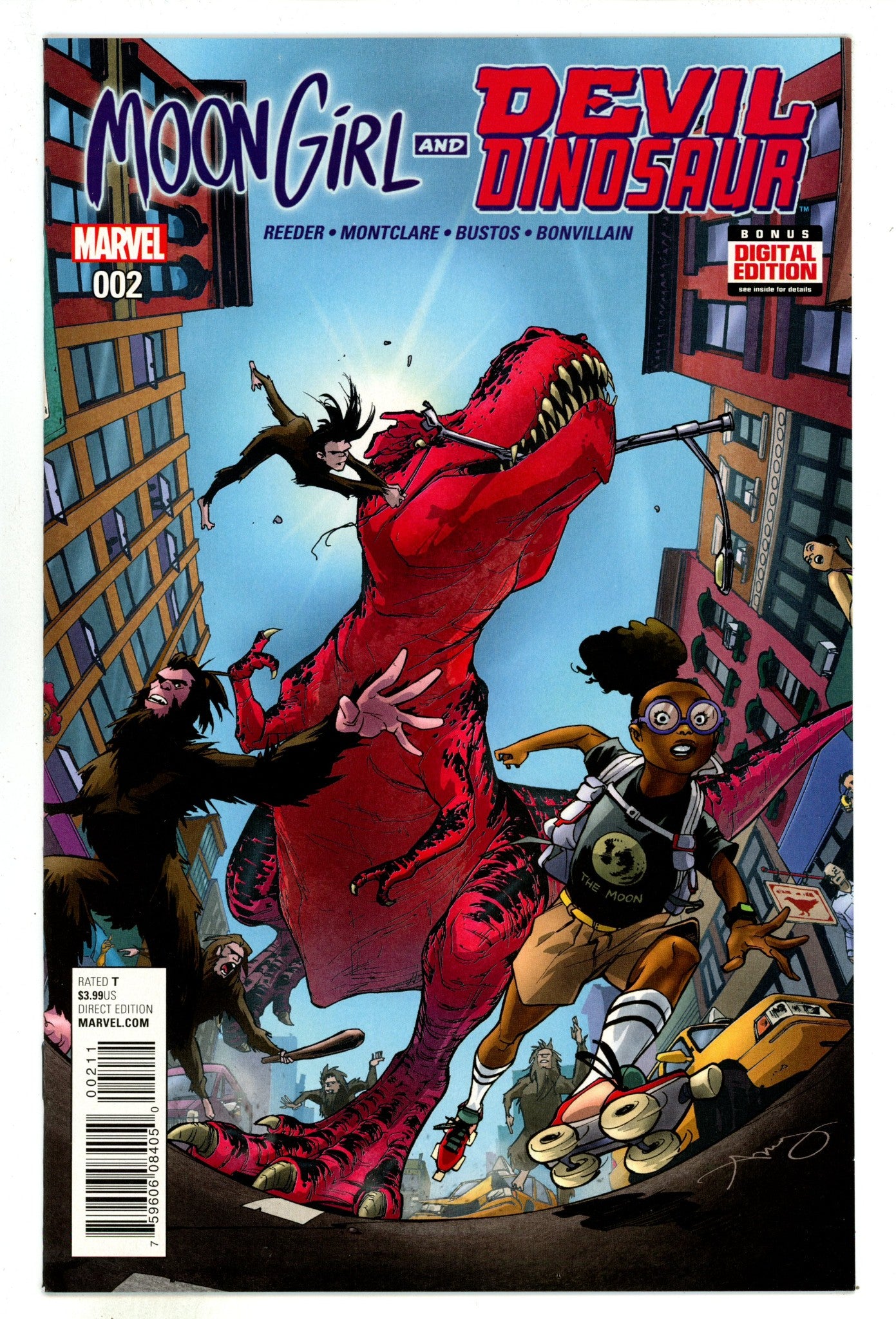 Moon Girl and Devil Dinosaur Vol 1 2 High Grade (2016) 