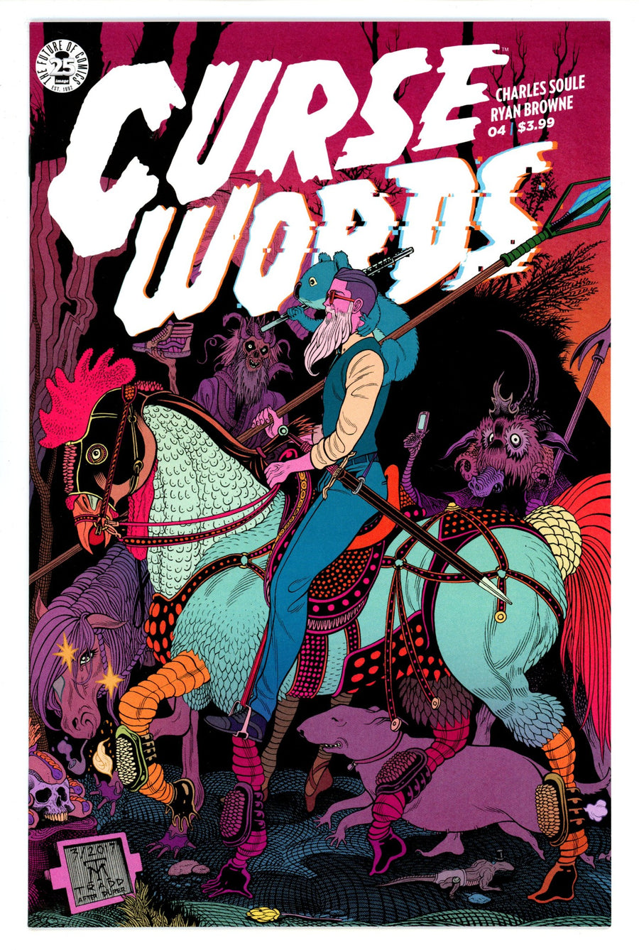 Curse Words 4 High Grade (2017) Moore Variant 